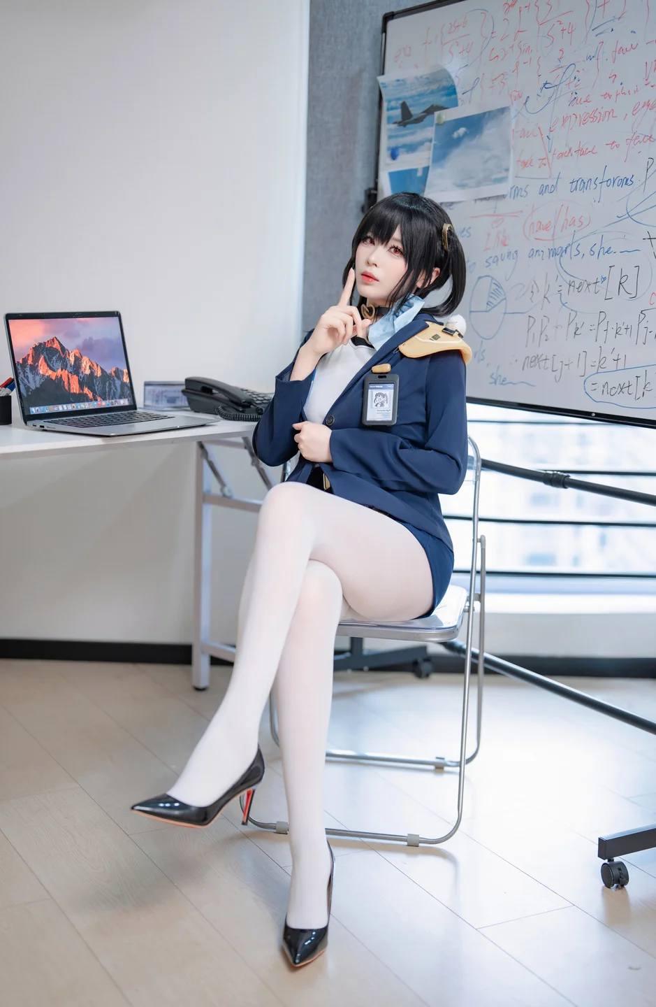 轩萧学姐 - No.083 索拉 [50P-158MB] tg@simisebaisi 【丝足阁】005.webp